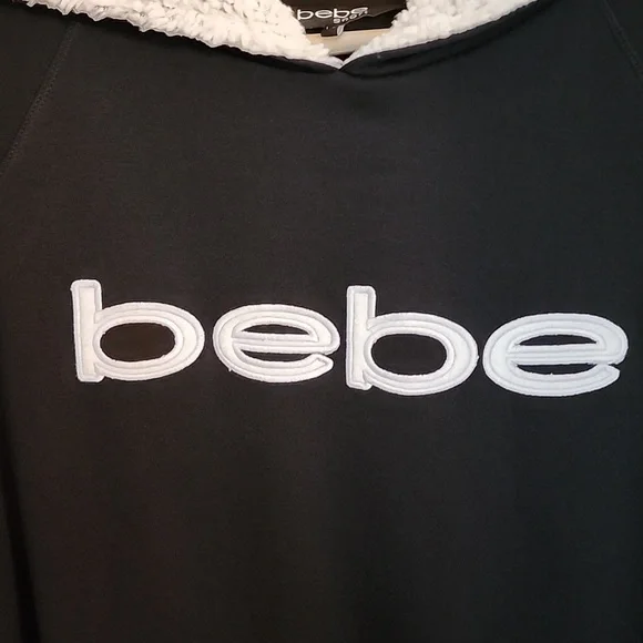 Bebe Sport Sherpa Lined Hoodie - Picture 5 of 9